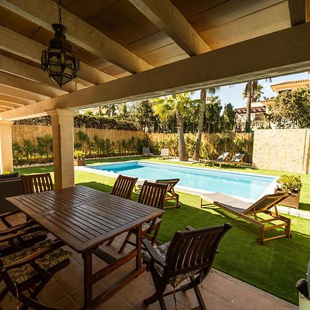Casa Pinsa - Grosszuegiges Mediterran-Stilvolles Ferienhaus Mit Eigenem Pool In Puig De Ros Llucmajor  Eksteriør bilde